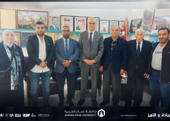 عمادة شؤون الطلبة في “عمان العربية” تزور اللجنة الملكية لشؤون القدس