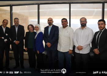 ورشة (التداول في البورصة الافتراضية) في جامعة عمان العربية