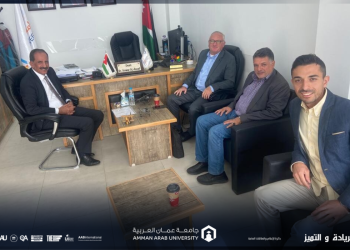 هندسة جامعة عمان العربية تتعاون مع الجمعية الخيرية الشركسية