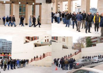 بنك القاهرة عمان يجري تجربة اخلاء وهمية لمباني أدارته العامة