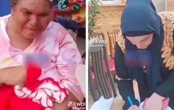 مصرية تحضر والدتها لدار مسنين وتوقع على تركها وسط انهيار أمها!