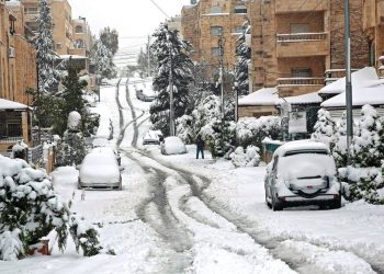 طقس الاردن .. أجواء باردة وغائمة بوجه عام  وماطرة و لا ثلوج نهاية الاسبوع