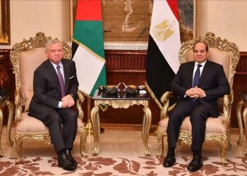 الملك و السيسي يؤكدان “الرفض الكامل” للتصعيد في غزة