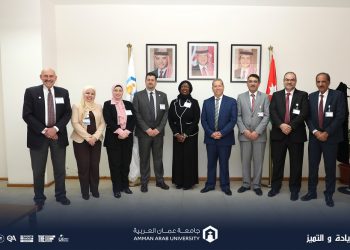 “عمان العربية” تستقبل وفد الخبراء الممثل لمجلس الاعتماد الأمريكي لتعليم الصيدلة