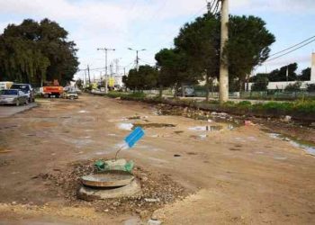 تأخر صيانة طريق حوارة الرئيسي في اربد يكبد المواطنين خسائر يومية