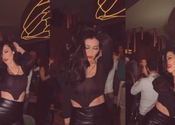 رقص نادين الراسي المثير يشعل الجدل .. فيديو