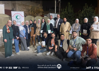 صيدلة “عمان العربية “تنظم افطاراً للأيتام وتوزع كسوة العيد