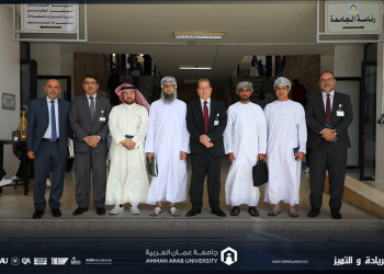 وفد التعليم العالي العُماني يطلع على إنجازات “عمان العربية” ويتطلع لتعزيز التعاون الأكاديمي