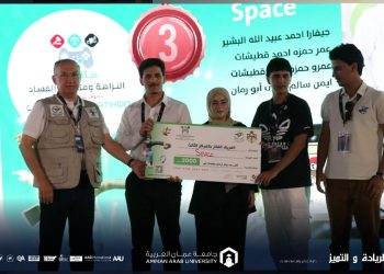 طالب من “جامعة عمان العربية” يبدع في مسابقة هاكاثون النزاهة ومكافحة الفساد