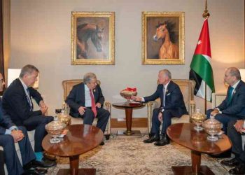 الملك يلتقي غوتيريس ويحذر من الوضع الإنساني الكارثي الذي يعيشه الغزيون