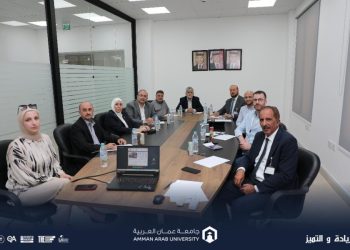 المجلس الاستشاري لكلية الهندسة في “عمان العربية” يناقش خطط الكلية الإجرائية