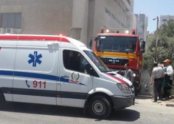 اصابة 6 أشخاص بينهم 4 اطفال بسقوط أجزاء من سقف منزل بمحافظة الزرقاء