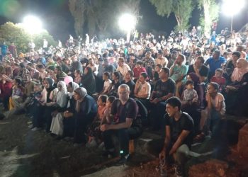 الجمهور فاكهة مهرجان جرش .. جاء بكثافة لتذوق الفن والثقافة بتعبير انساني للتضامن مع غزة