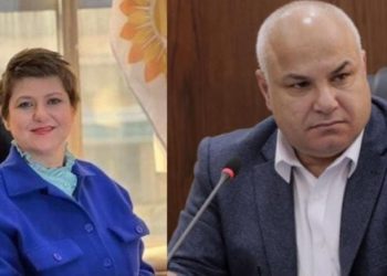 رولا الحروب أمينة عام حزب العمال تكسر البكار أمين عام حزب تقدم بمناظرة