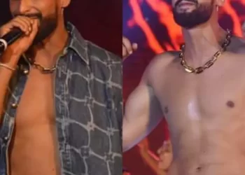 فنان راب يثير جدلاً بعد نزع ثيابه على المسرح