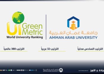 “عمان العربية” السادسة على الجامعات الأردنية وبالمرتبة 32 على الجامعات العربية