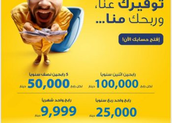 البنك الأردني الكويتي يطلق حملة “توفيرك عنا وربحك منا” لأصحاب حسابات التوفير-الجوائز