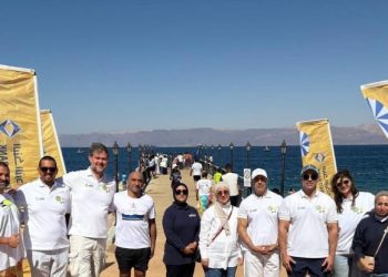 البنك الاردني الكويتي الراعي الرسمي لمسابقة السباحة الحرة الثالثة في العقبة