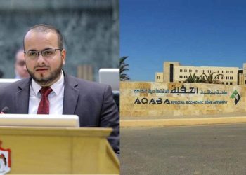 النائب الرياطي يعلق الجرس ويضرب الحديد الساخن في مسألة بلاط سلطة العقبة