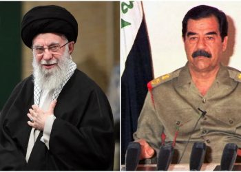 وزير الدفاع الإسرائيلي يحذر خامنئي من مصير مماثل لصدام حسين