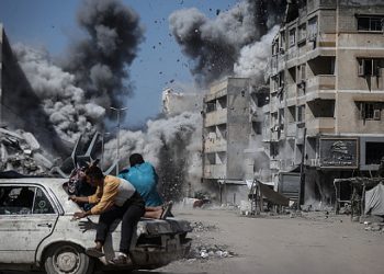الاحتلال يواصل مجازره الدامية و انفجارات ضخمة تهز أرجاء مدينة غزة