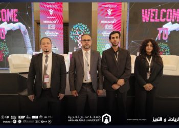 جامعة عمان العربية تشارك في تحكيم مشاريع طلابية ضمن القمة الدولية للهندسة الطبية الحيوية (MedRoots 2025)