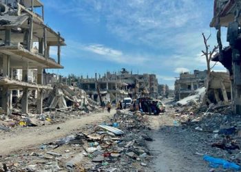 85 % من محافظة خانيونس تضررت بشكل كامل