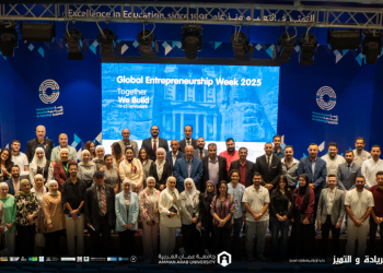 جامعة عمان العربية تشارك في إطلاق فعاليات أسبوع الريادة العالمي – الأردن 2025