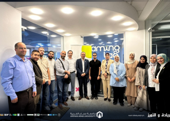 جامعة عمان العربية تعزّز التعليم الرقمي من خلال ورشة ” توظيف الألعاب في التعليم ” بالتعاون مع مختبر الألعاب الأردني