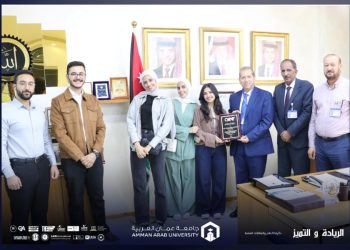 طلبة “عمان العربية” من فرع جمعية مهندسي الطاقة العالمية (AEE–AAU) يحصدون جائزة عالمية في مؤتمر الطاقة العالمي 2025