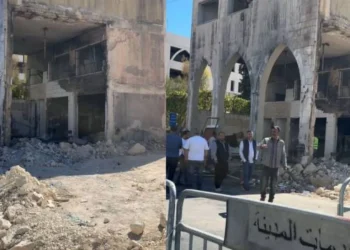 أمانة عمان تُخلي عمارة آيلة للسقوط في وسط البلد