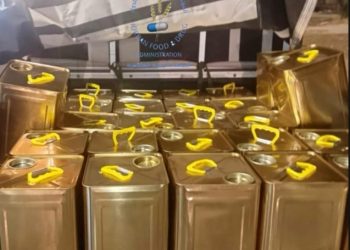 ديدان داخل خزانات المياه المستخدمة في عملية عصر زيت الزيتون