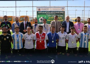 جامعة عمان العربية تنظم بطولة كرة القدم الأولى للعام الجامعي 2025/2026 بمشاركة كليات الجامعة