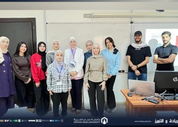 صيدلة “عمان العربية” تُنظّم ورشة تدريبية بعنوان “أساسيات تحليل البيانات” لتعزيز المهارات البحثية للطلبة