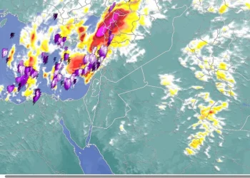 سحب رعدية على مناطق متفرقة الساعات القادمة تشمل أجزاء من الأغوار والبحر الميت