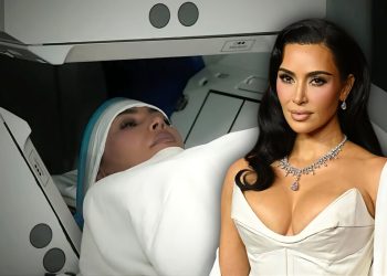بسبب زوجها السابق.. إصابة كيم كارداشيان بمرض دماغي خطير!