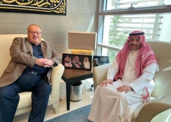 السفير السعودي الأمير منصور بن خالد يلتقي مدير مهرجان جرش ايمن سماوي