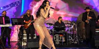 شاب يقتحم مسرح هيفاء وهبي خلال حفلها في عمّان ويرقص إلى جانبها