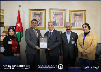 جامعة عمّان العربية في المرتبة الثامنة على الجامعات الأردنية في تصنيف التايمز للجامعات العربية لعام 2025 وضمن أفضل 100 جامعة عربياً