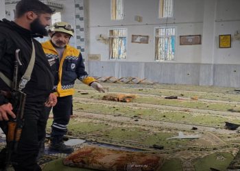 مقتل 5 أشخاص وإصابة 21 جراء انفجار في مسجد بحي وادي الذهب بحمص