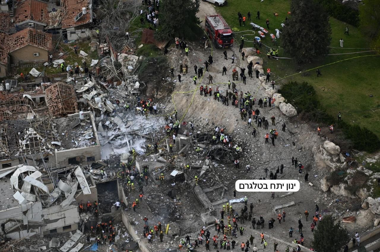 مقتل 8 مستوطنين بقصف إيراني غرب القدس المحتلة