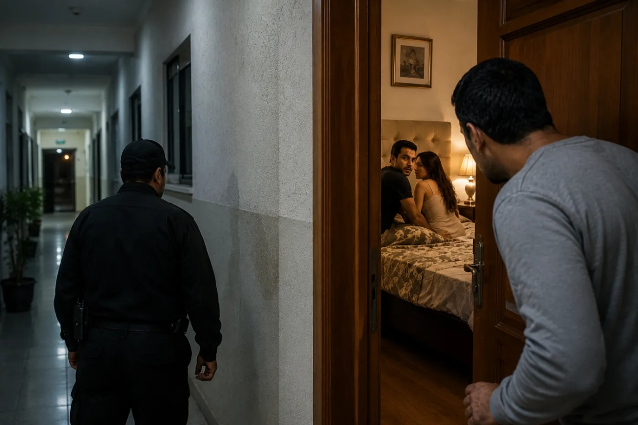 قصة تهز عمارة في عمان وتفجر فضيحة .. الحارس داخل غرفة النوم