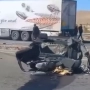 حادث مروع يخطف حياة 3 شبان من أبناء العمومة على طريق العقبة